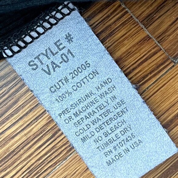 Hard Tail 100% Cotton Skinny Tank in Black - Very Soft - L - NWOT - Made in USA - Picture 5 of 13